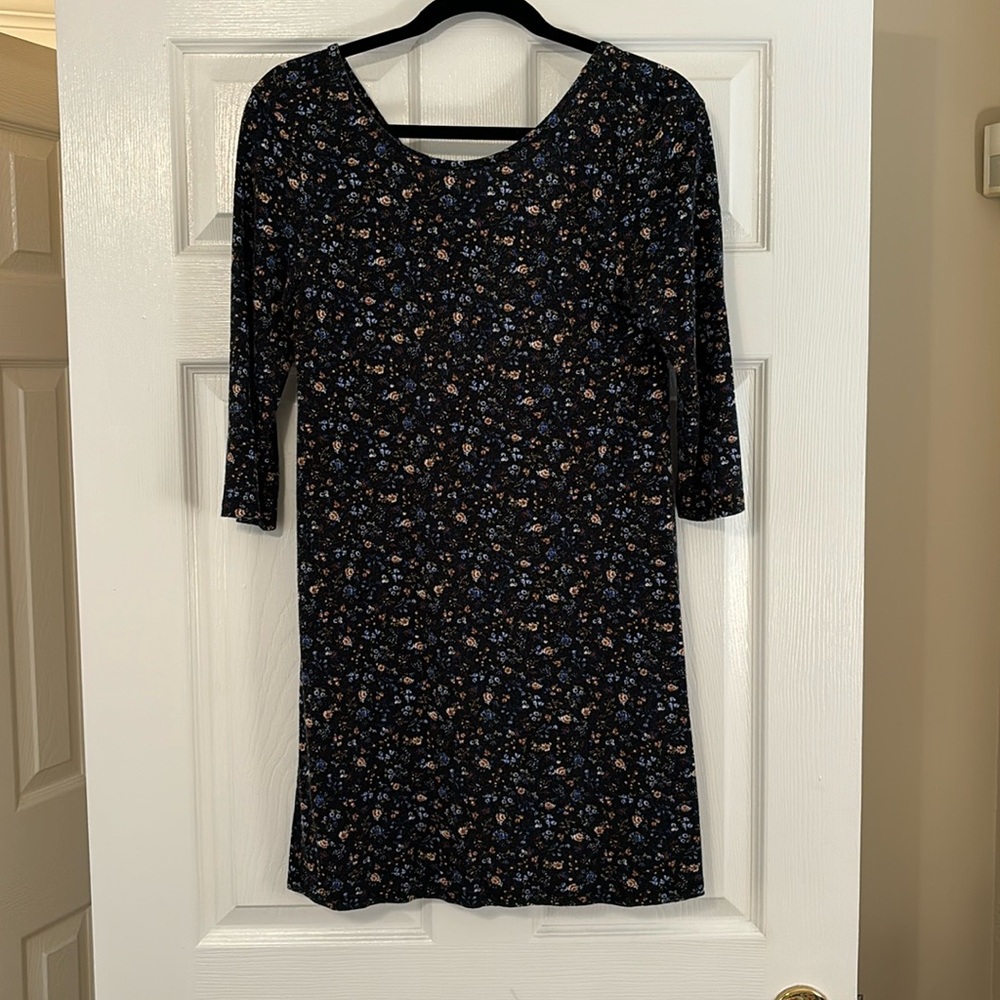 Long Sleeve Floral Dress